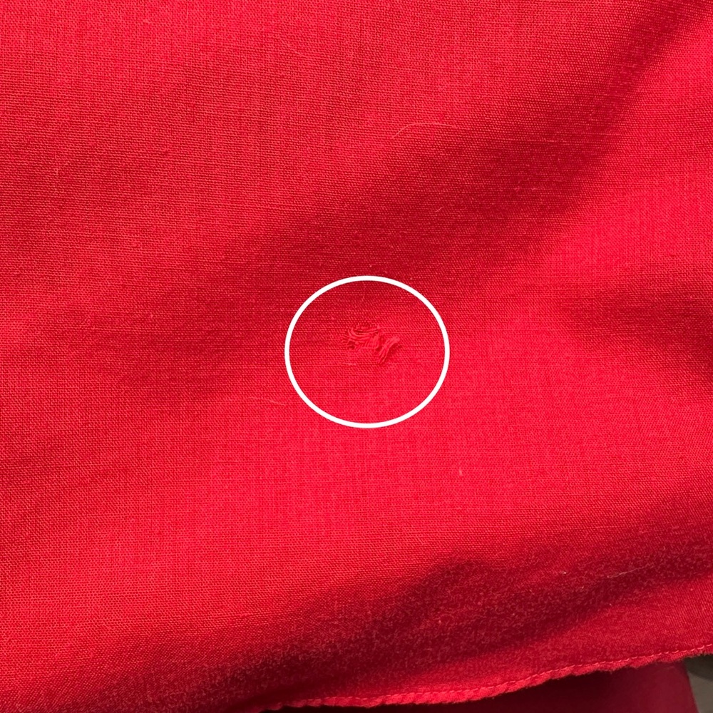 Vintage Red Long Sleeve Snap Button Down Shirt with Western Embroidery - Size XL - Picture 9 of 9